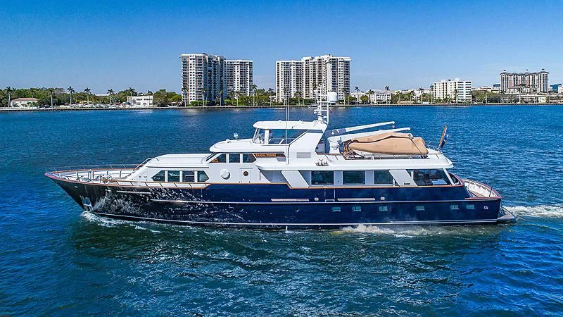 a boat on the water aboard CASUAL WATER Yacht for Sale