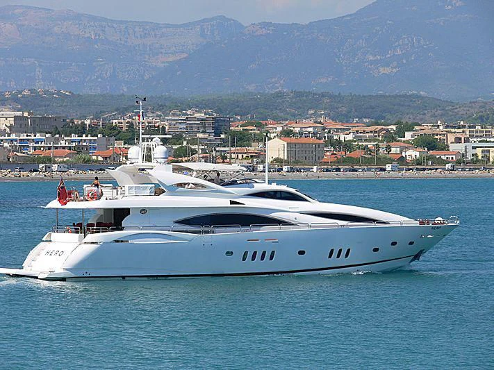 a boat on the water aboard RIMA Yacht for Sale