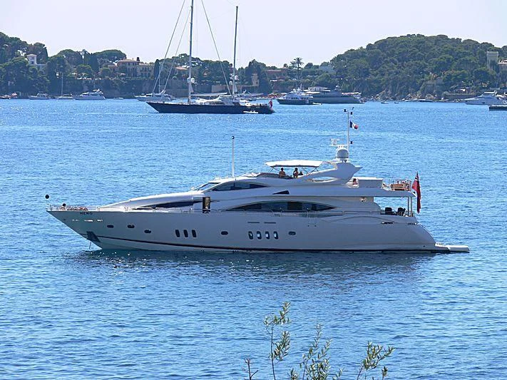 a boat in the water aboard RIMA Yacht for Sale