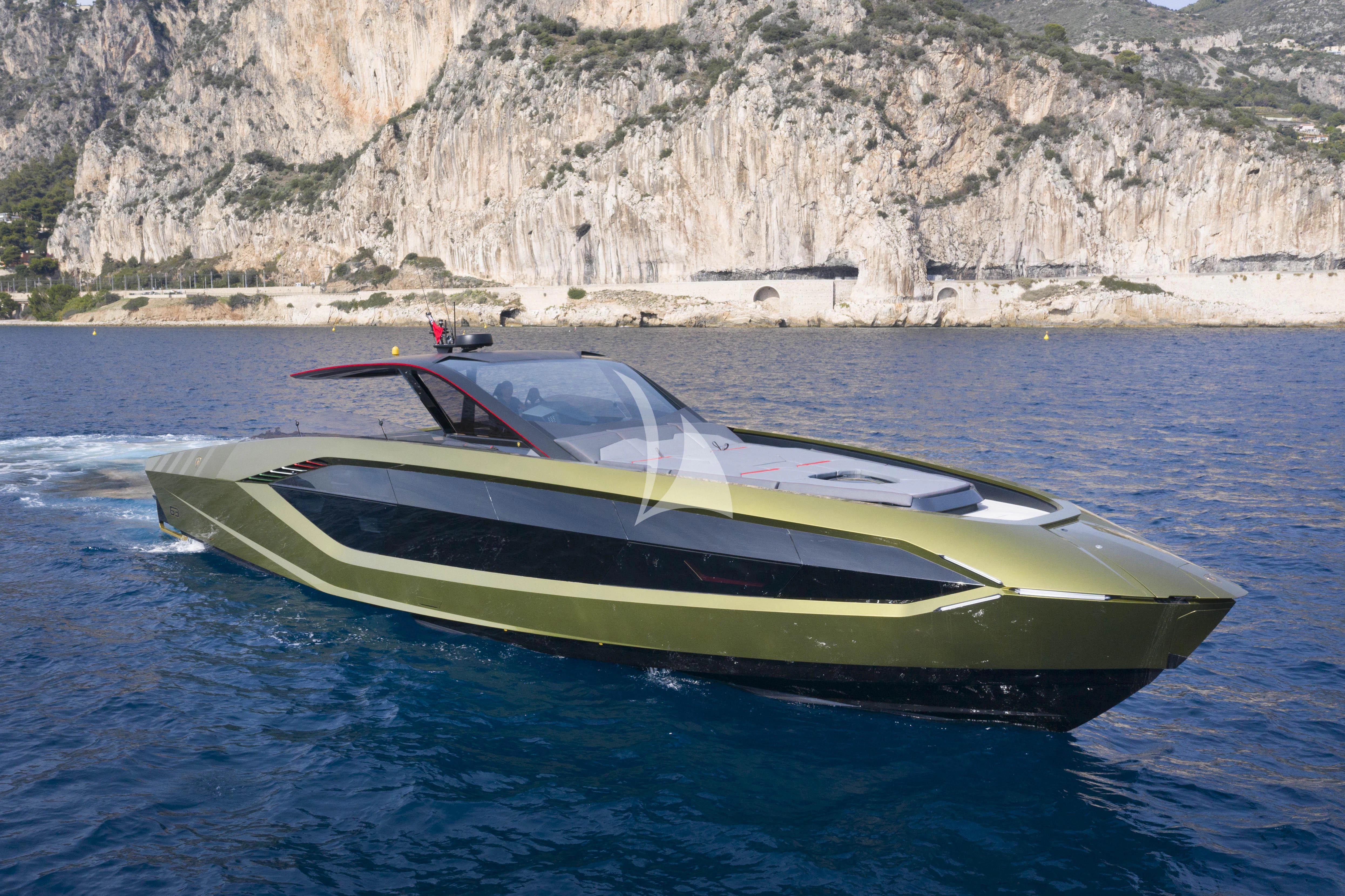 a boat on the water aboard FAST ONE Yacht for Charter