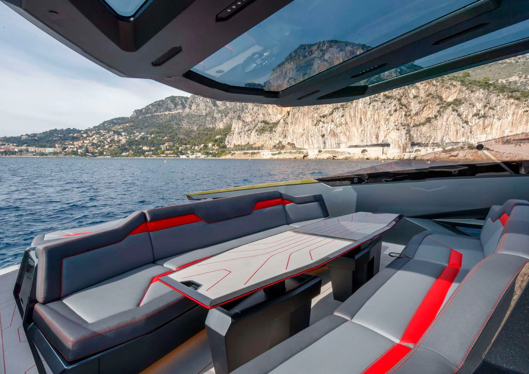 a boat on the water aboard FAST ONE Yacht for Charter