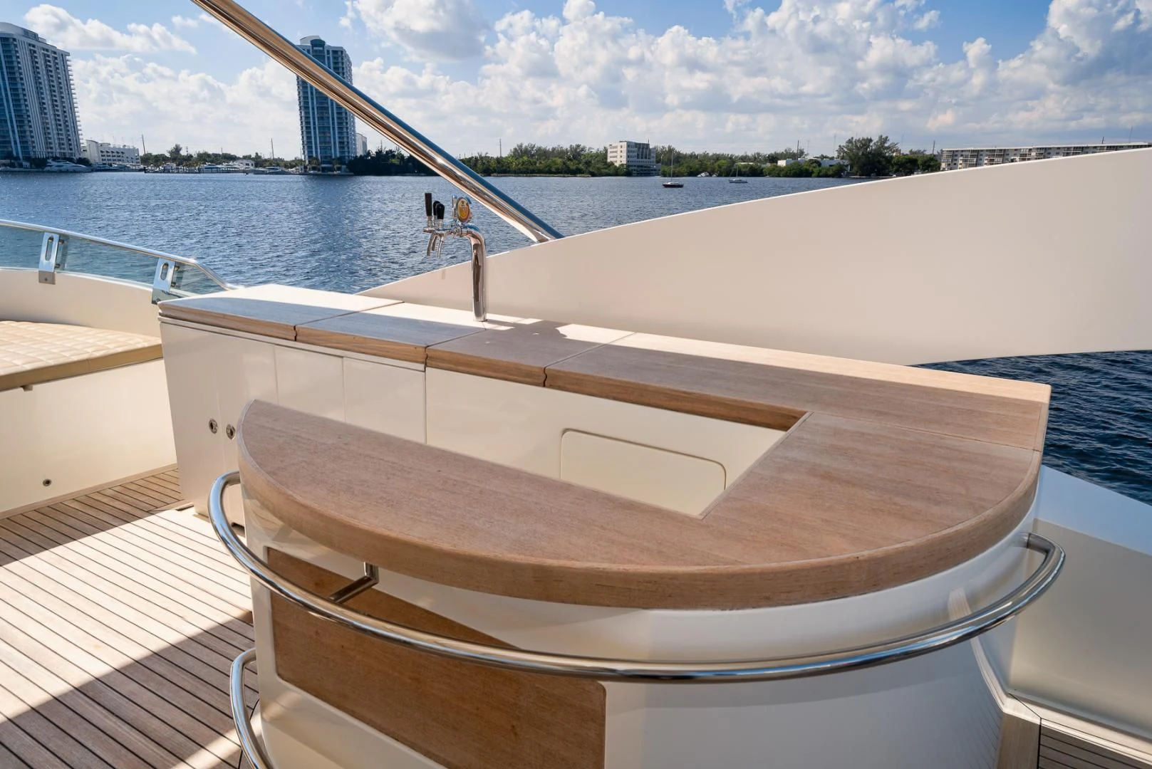a boat on the water aboard SEA PEARL 2 Yacht for Sale