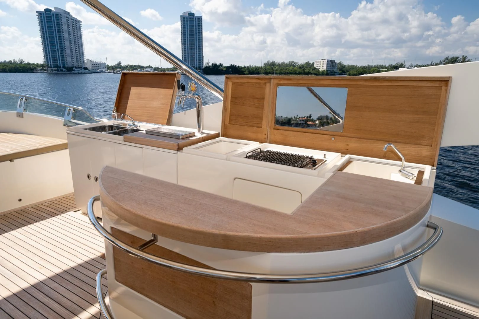a boat on the water aboard SEA PEARL 2 Yacht for Sale