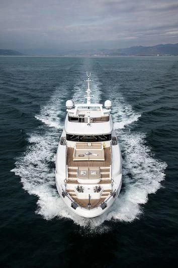 a boat on the water aboard CHRISTELLA II Yacht for Sale