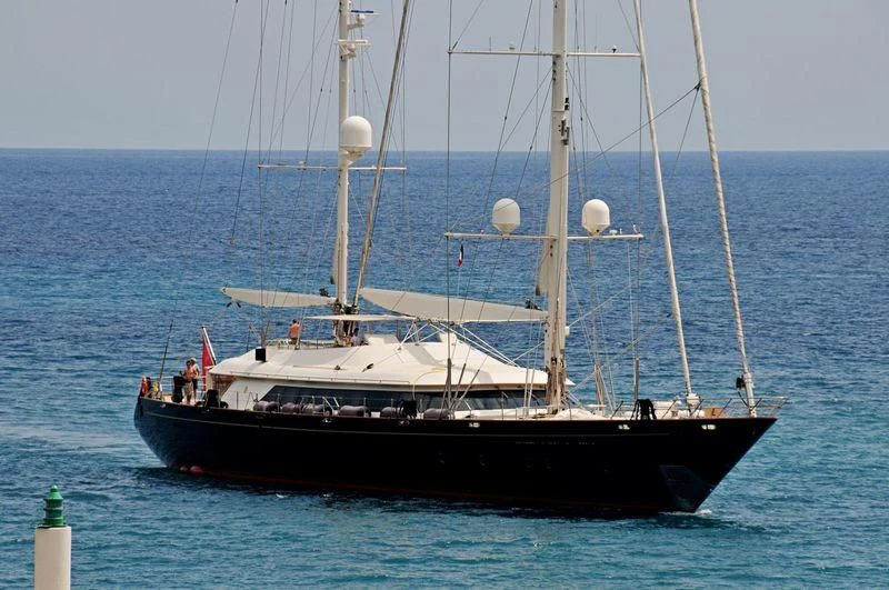 a boat in the water aboard ALMYRA II Yacht for Charter