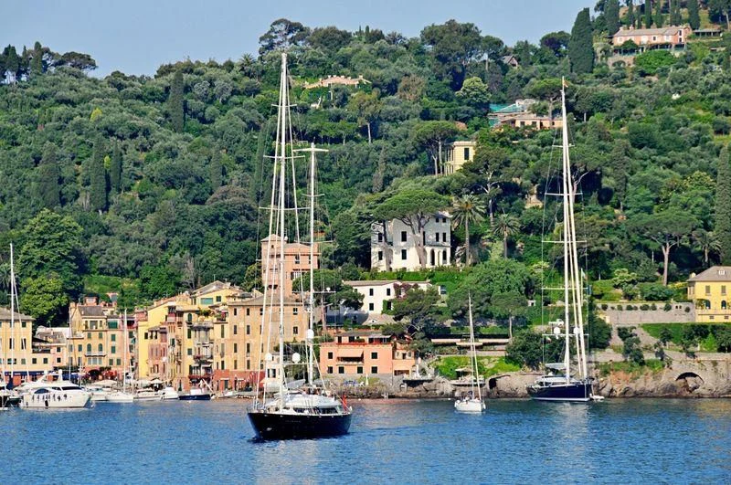 a sailboat in the water aboard ALMYRA II Yacht for Charter