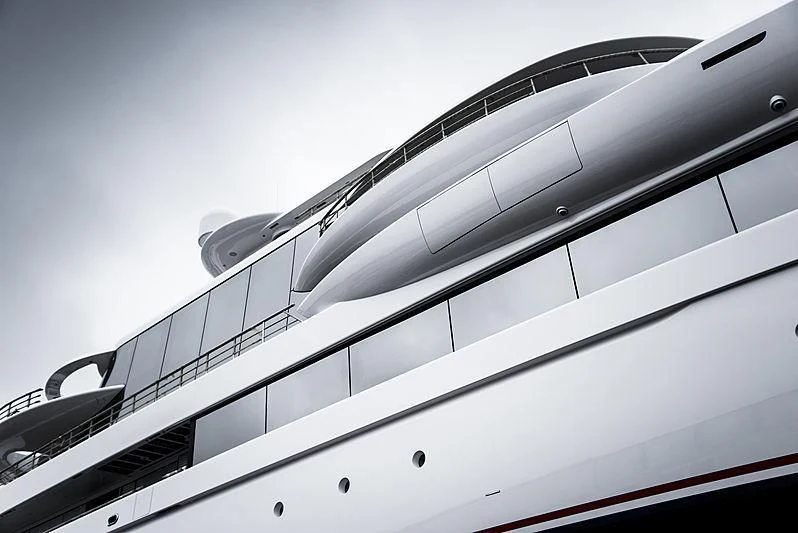 a close-up of a building aboard EXCELLENCE Yacht for Sale