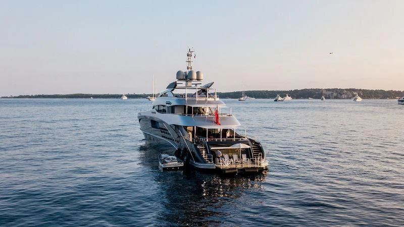 a boat on the water aboard SILY Yacht for Sale
