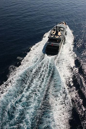 a boat on the water aboard MAJESTY ELENOLIYA Yacht for Sale