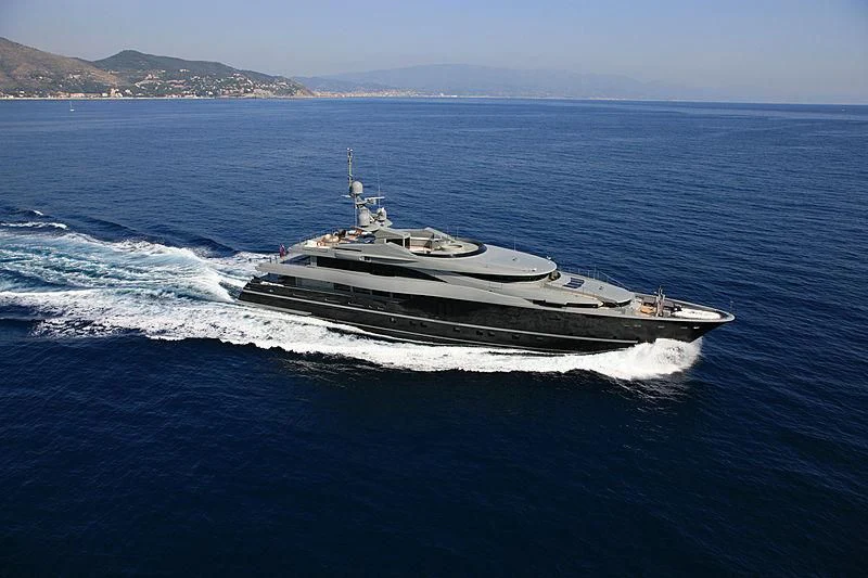 a boat on the water aboard MAJESTY ELENOLIYA Yacht for Sale