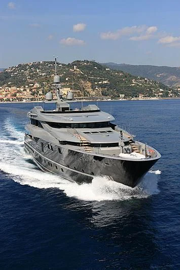 a boat on the water aboard MAJESTY ELENOLIYA Yacht for Sale