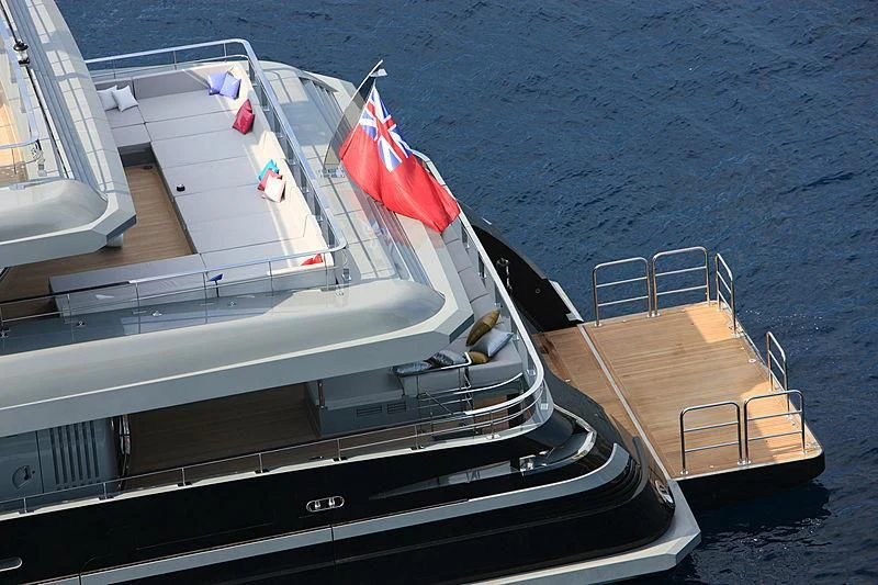 a boat on the water aboard MAJESTY ELENOLIYA Yacht for Sale