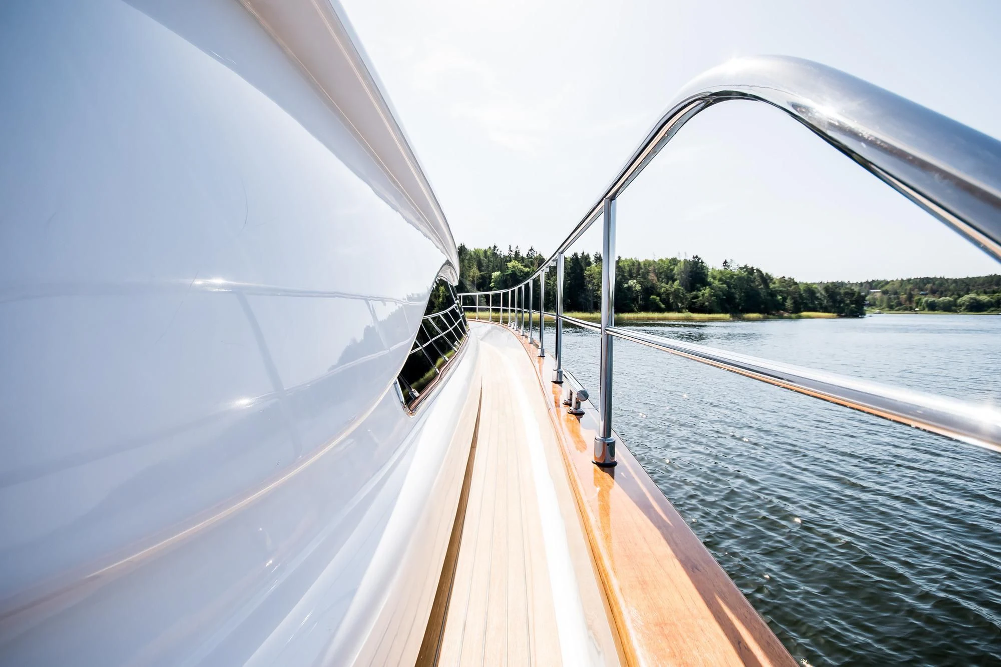 a boat on the water aboard QUEEN OF SHEBA Yacht for Sale