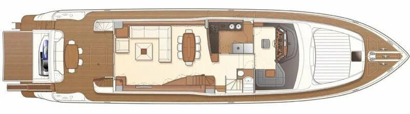 diagram aboard UNFORGETTABLE Yacht for Sale