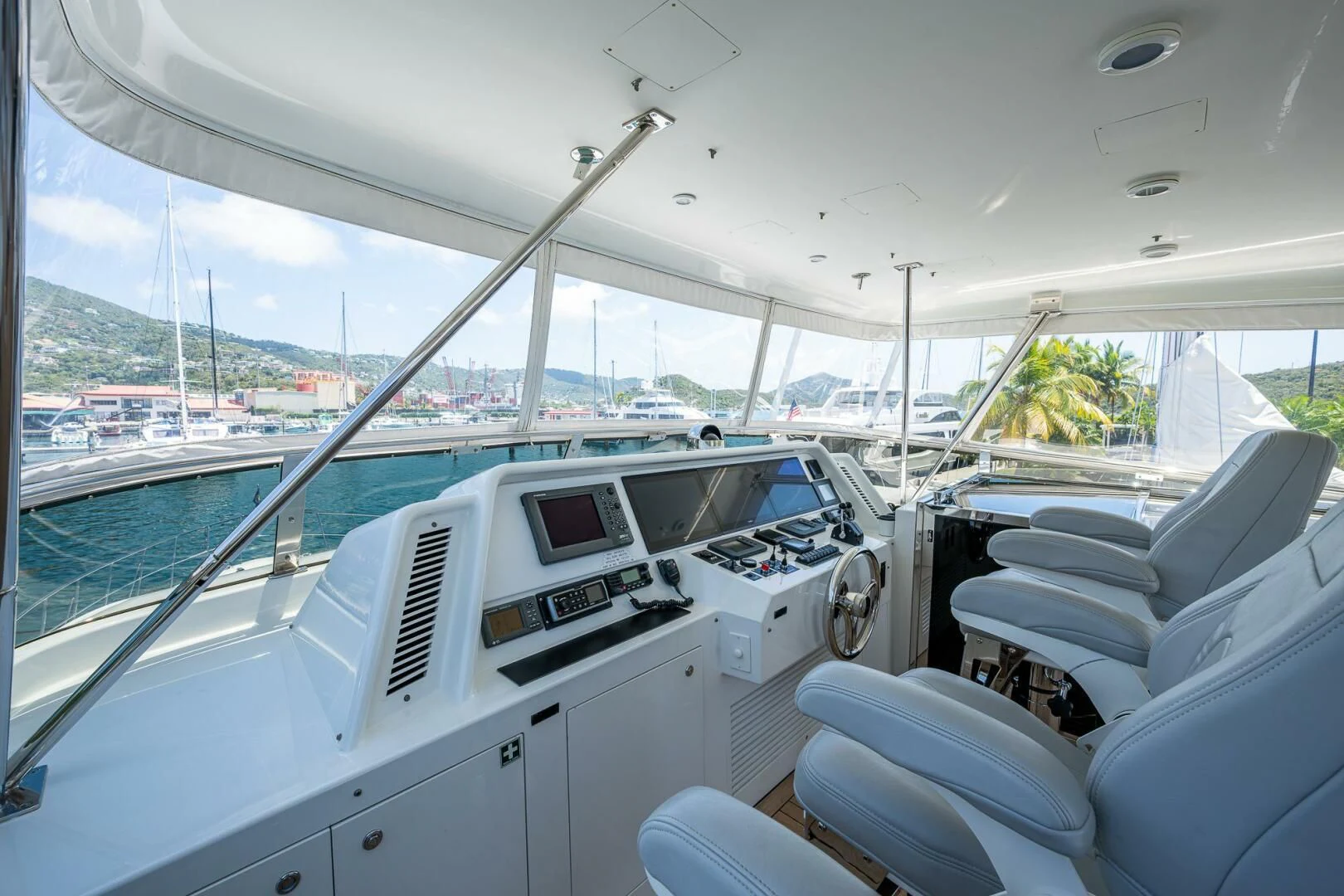 inside of a boat aboard LADY LORRAINE Yacht for Sale