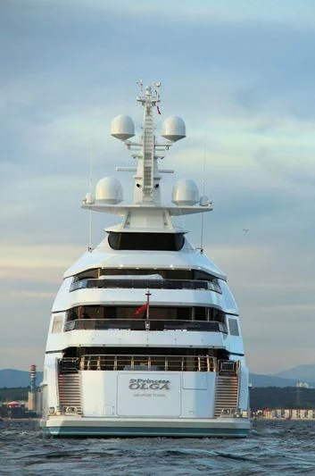 a large cruise ship aboard AMORE VERO Yacht for Sale