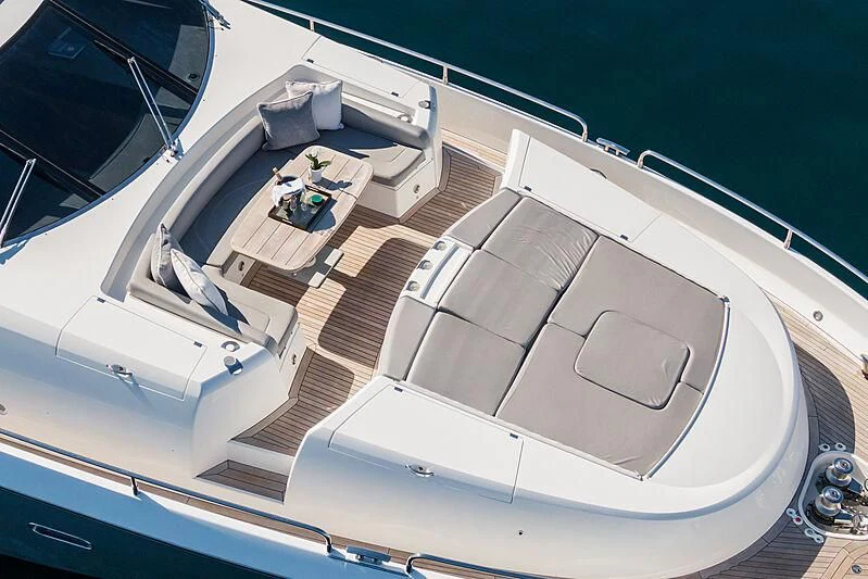a large white boat aboard BASAD Yacht for Sale