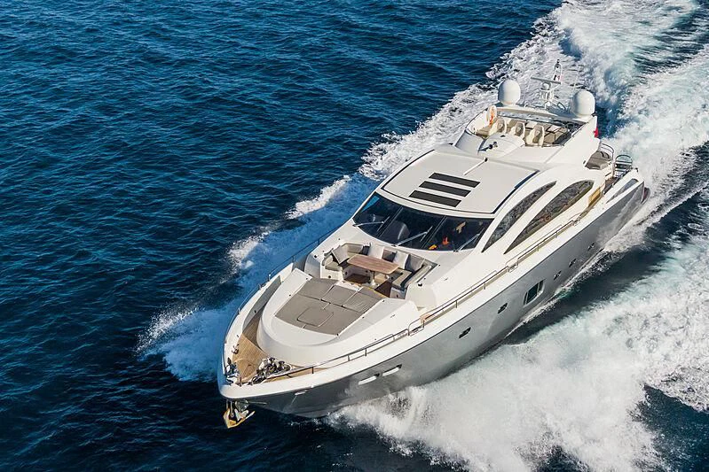 a boat on the water aboard BASAD Yacht for Sale