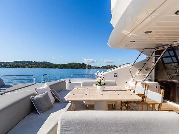 a boat on the water aboard BASAD Yacht for Sale