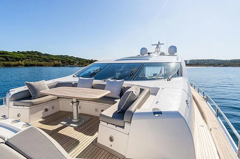 a boat on the water aboard BASAD Yacht for Sale