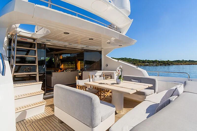 a boat on the water aboard BASAD Yacht for Sale