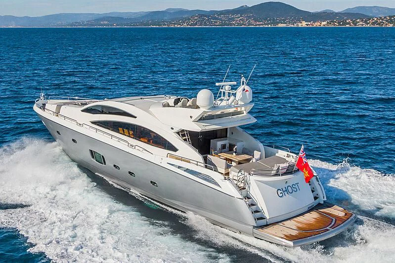 a boat on the water aboard BASAD Yacht for Sale