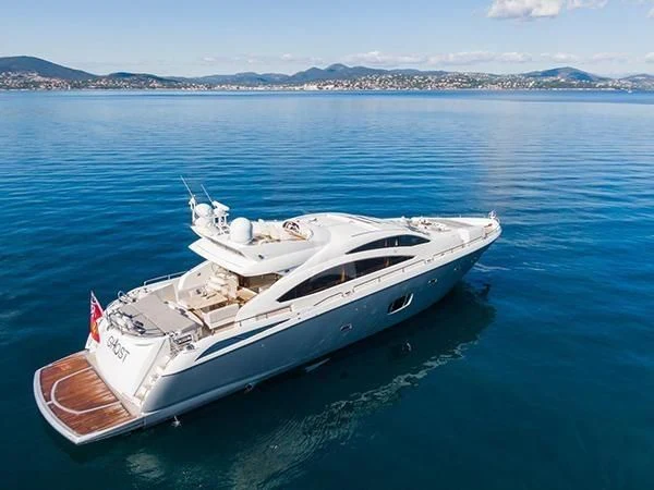 a boat in the water aboard BASAD Yacht for Sale
