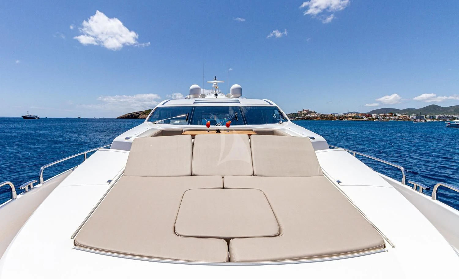 a boat on the water aboard BASAD Yacht for Sale
