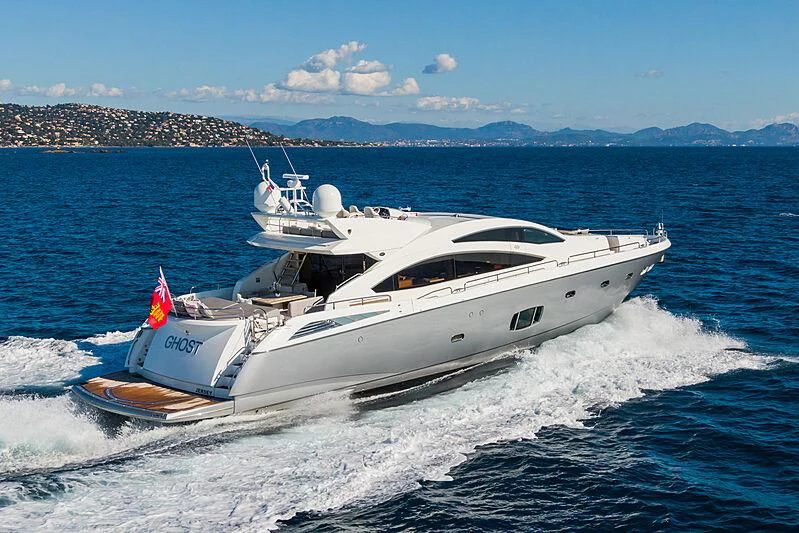 a boat on the water aboard BASAD Yacht for Sale
