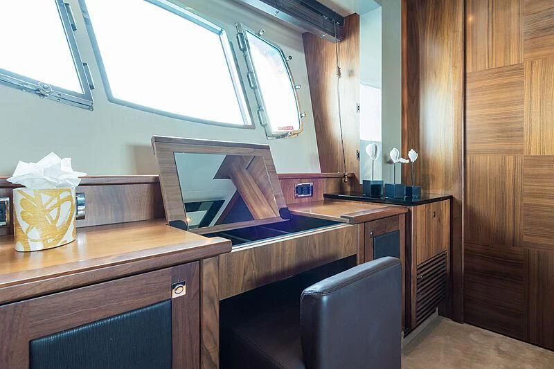 a kitchen with a microwave oven and a microwave aboard BASAD Yacht for Sale