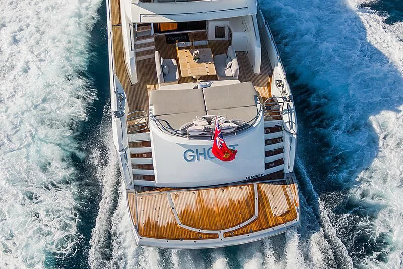 a boat on the water aboard BASAD Yacht for Sale