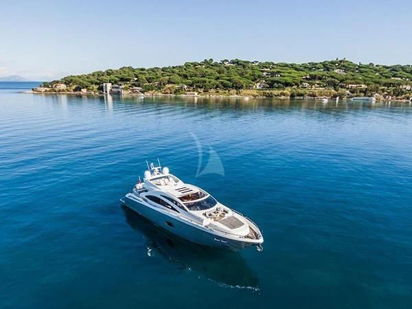 a boat on the water aboard BASAD Yacht for Sale