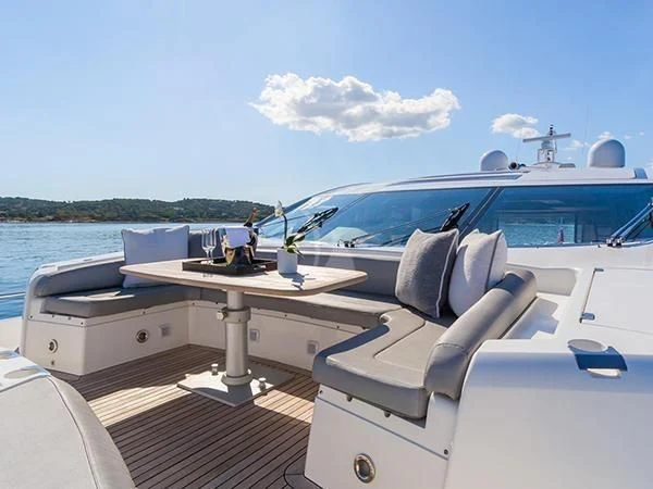 a boat on the water aboard BASAD Yacht for Sale