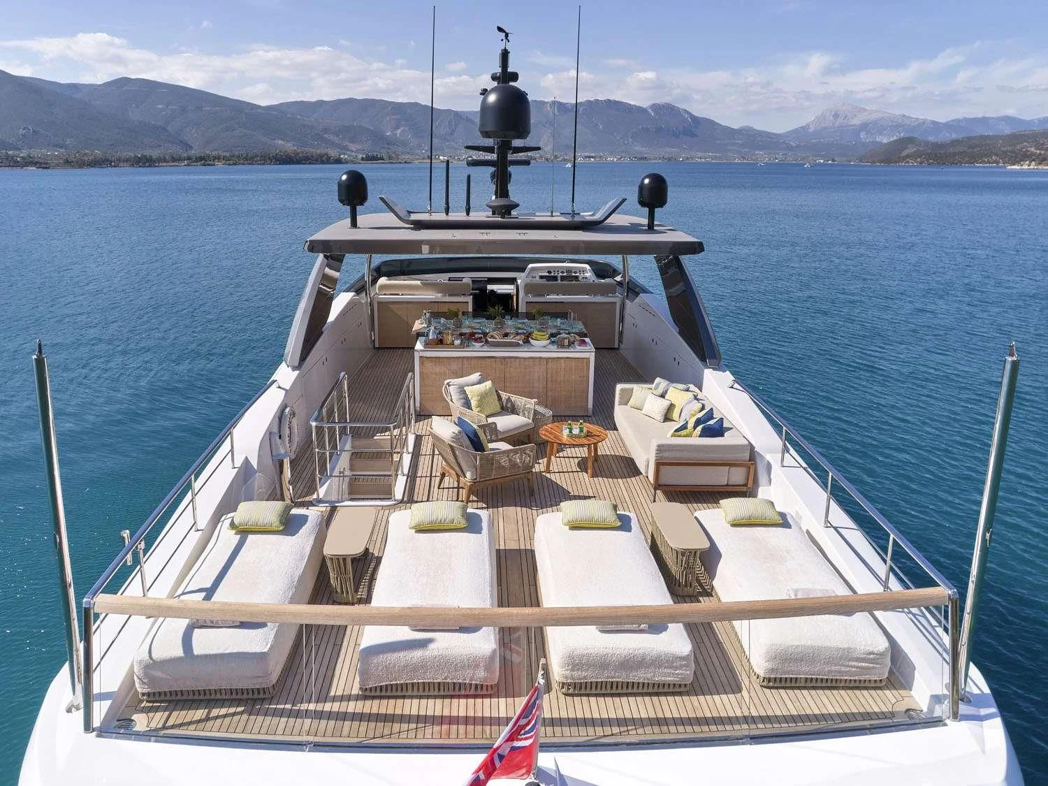 a boat on the water aboard RARE DIAMOND Yacht for Sale