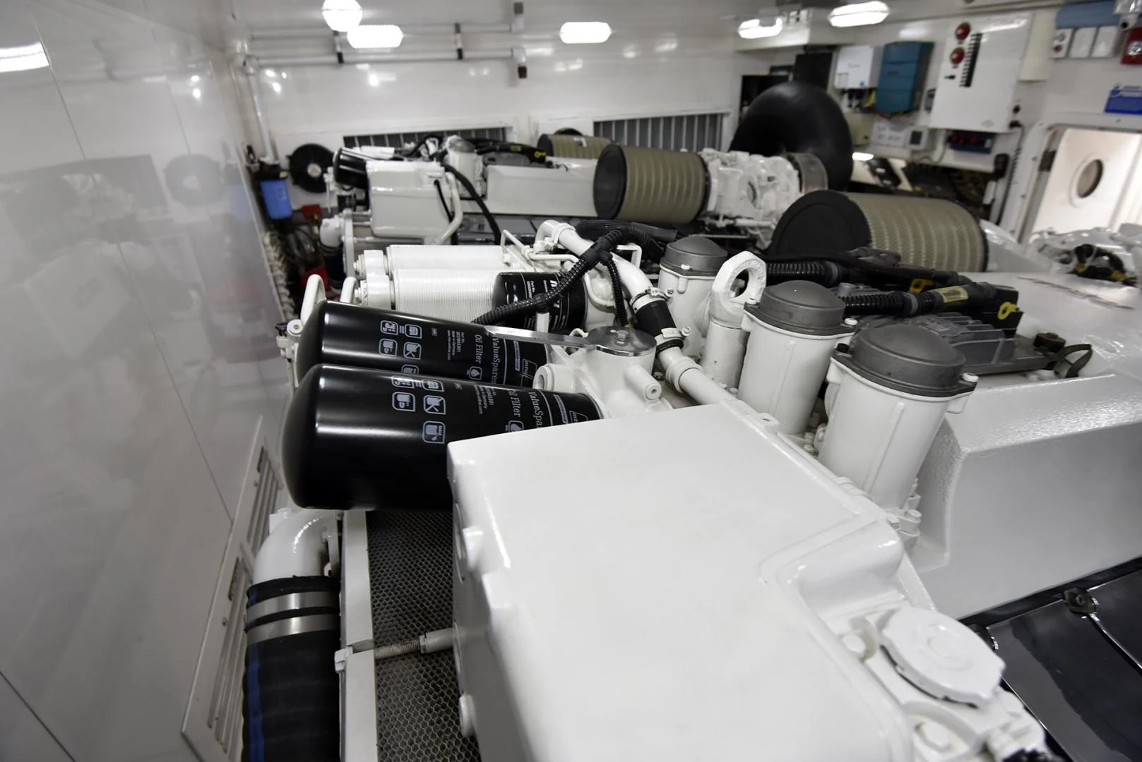 a person working in a factory aboard SALTY K Yacht for Sale