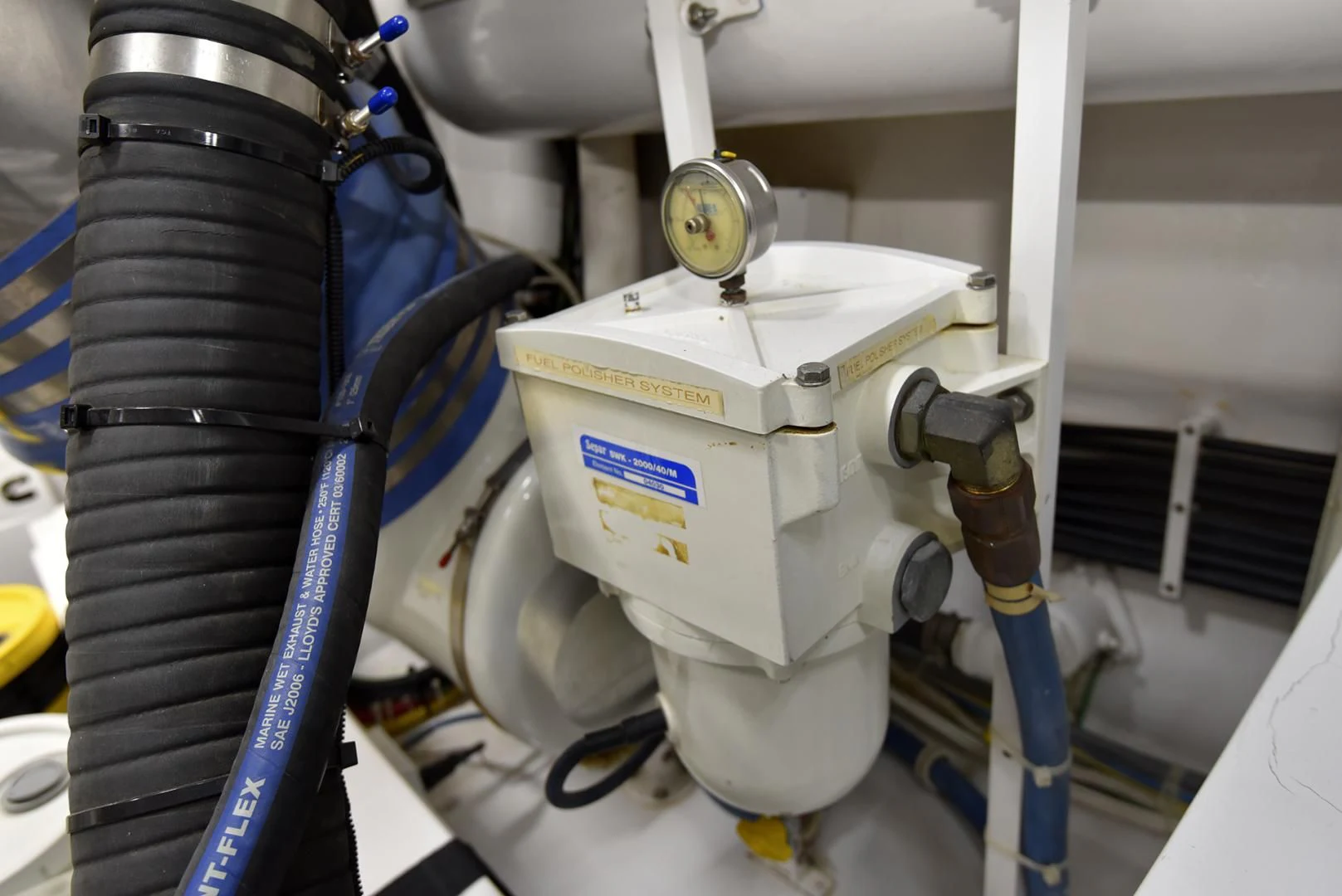 a machine with a large lens aboard SALTY K Yacht for Sale