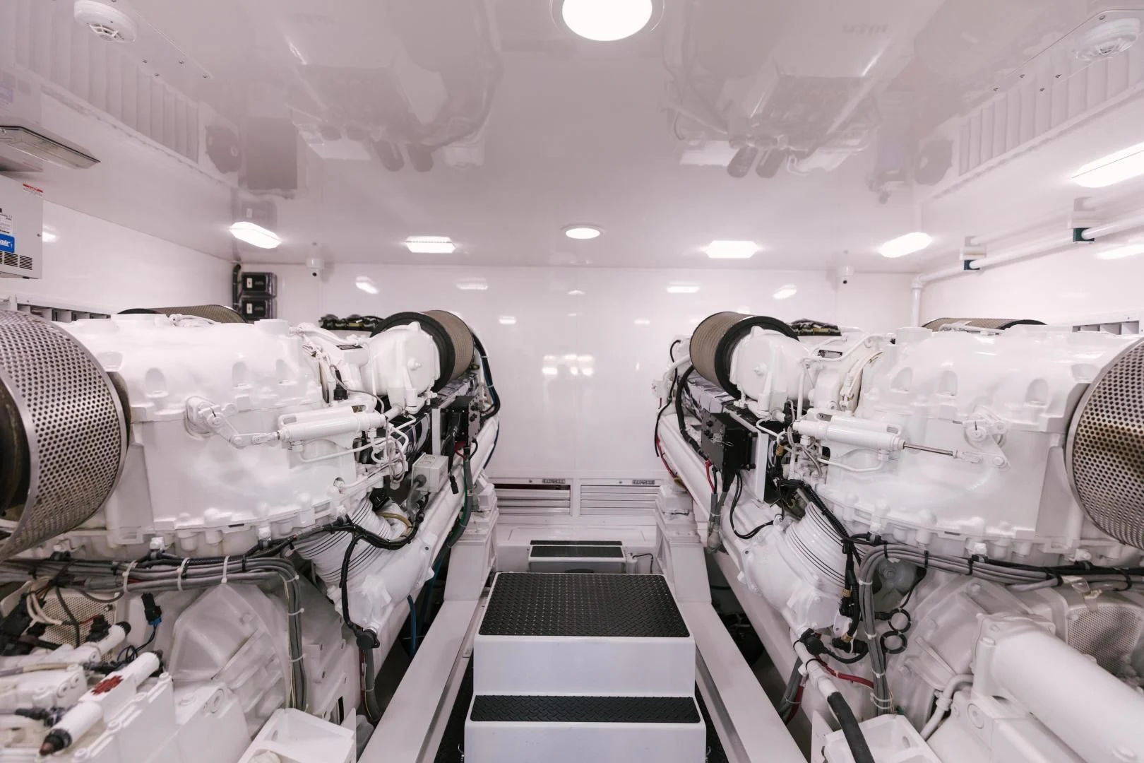 a room with several machines aboard SALTY K Yacht for Sale