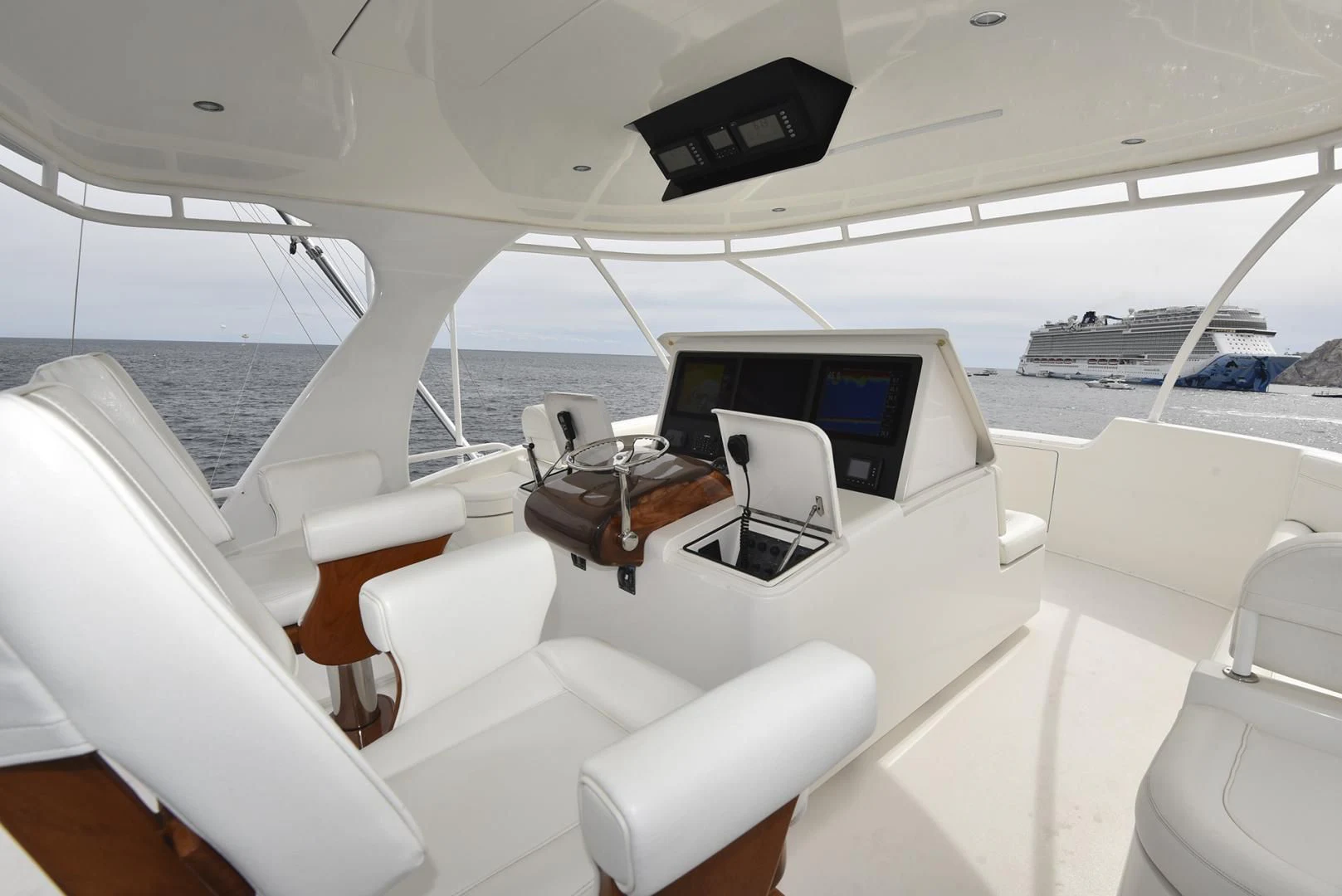 inside of a boat aboard SALTY K Yacht for Sale