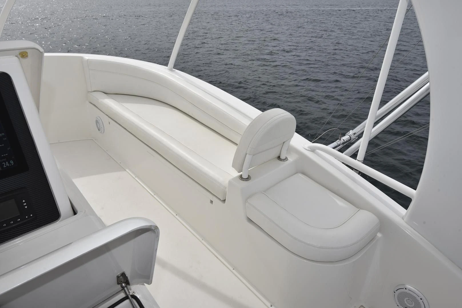 a boat on the water aboard SALTY K Yacht for Sale