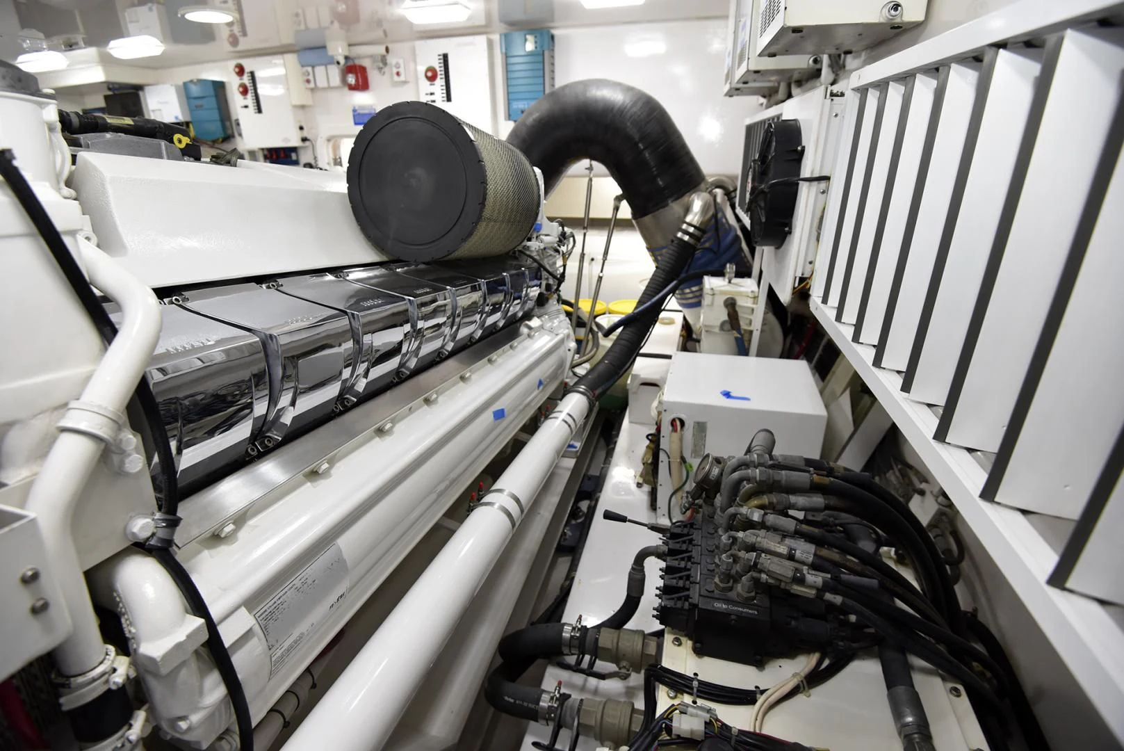 a machine with wires aboard SALTY K Yacht for Sale