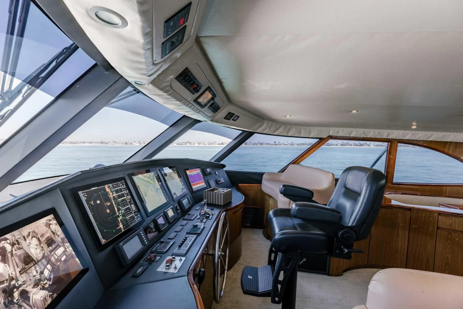 inside of a plane aboard SALTY K Yacht for Sale