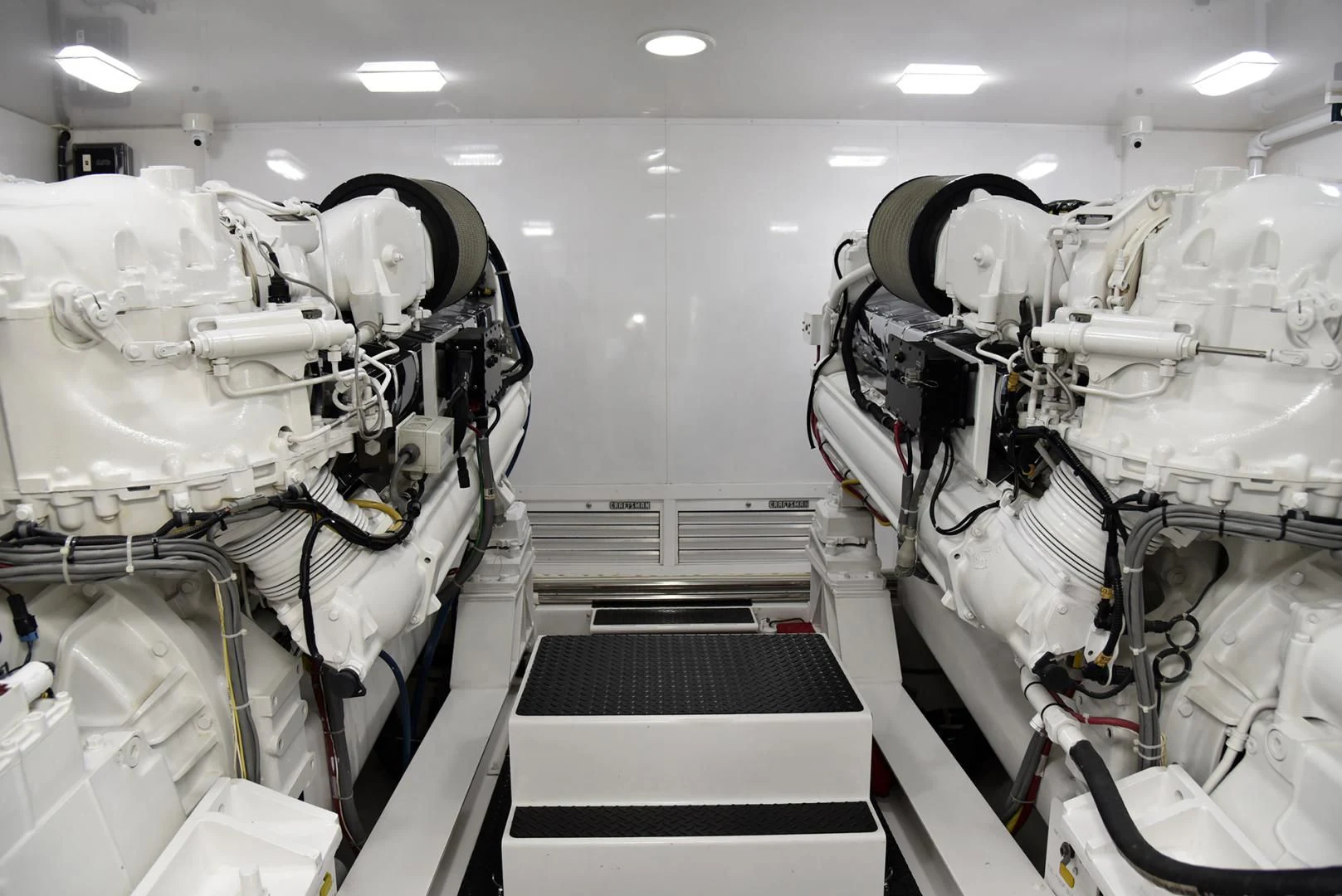 a room with many machines aboard SALTY K Yacht for Sale