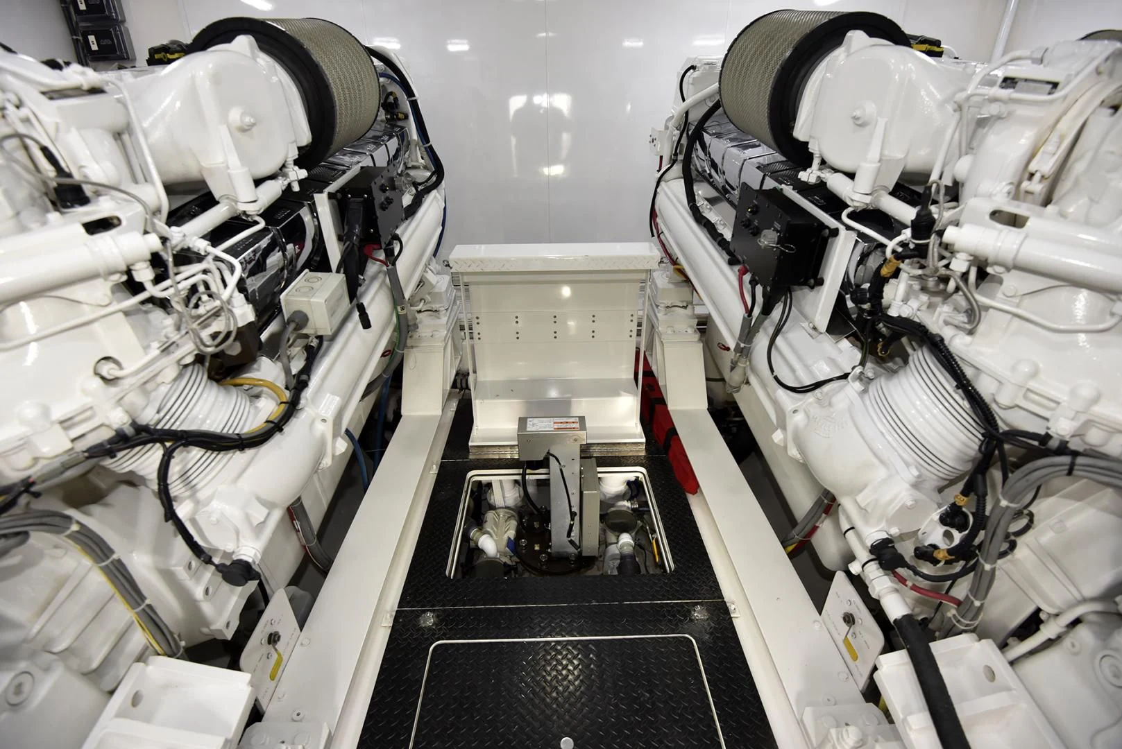 a close-up of a machine aboard SALTY K Yacht for Sale