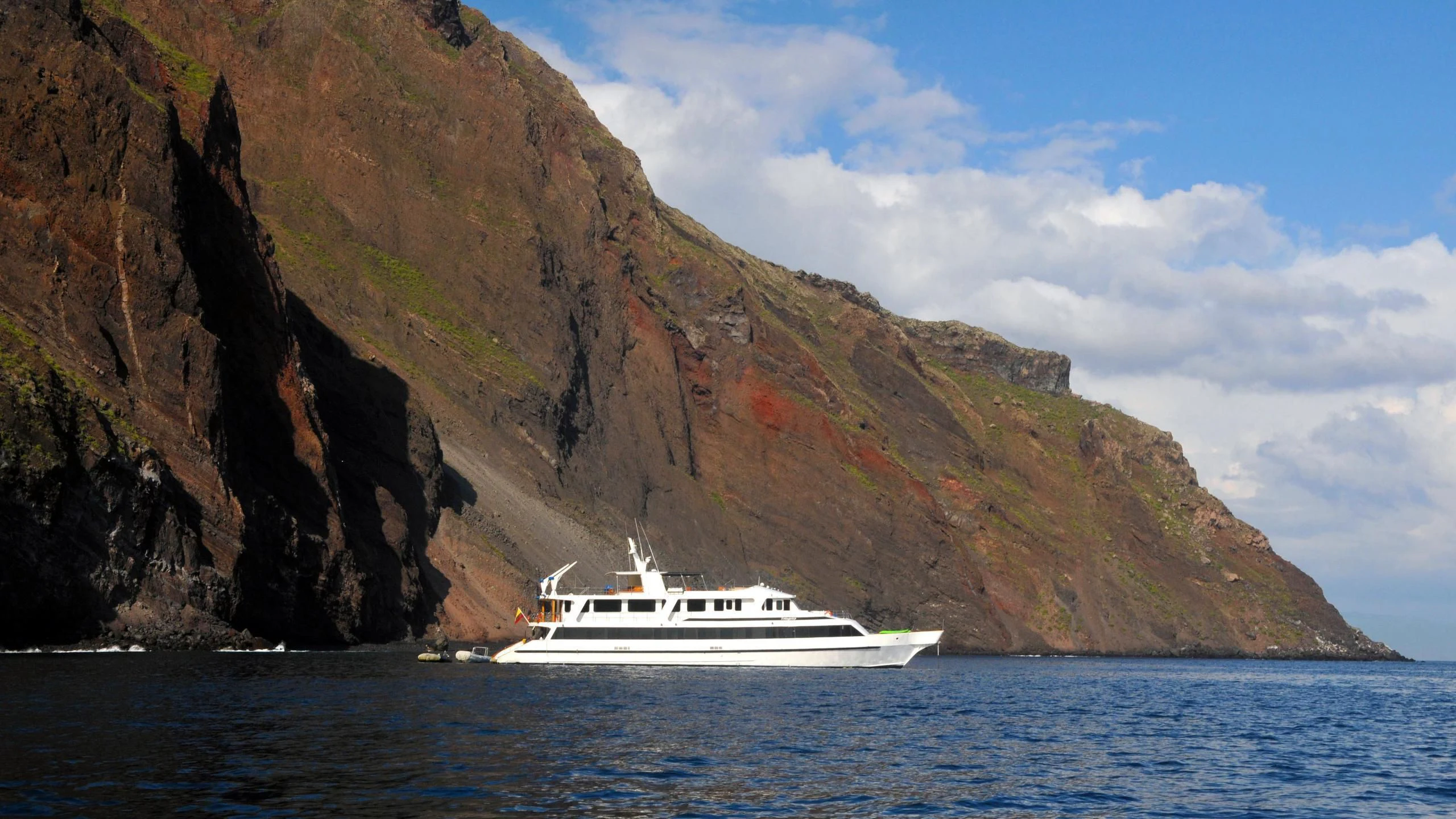 a boat on the water aboard INTEGRITY Yacht for Sale