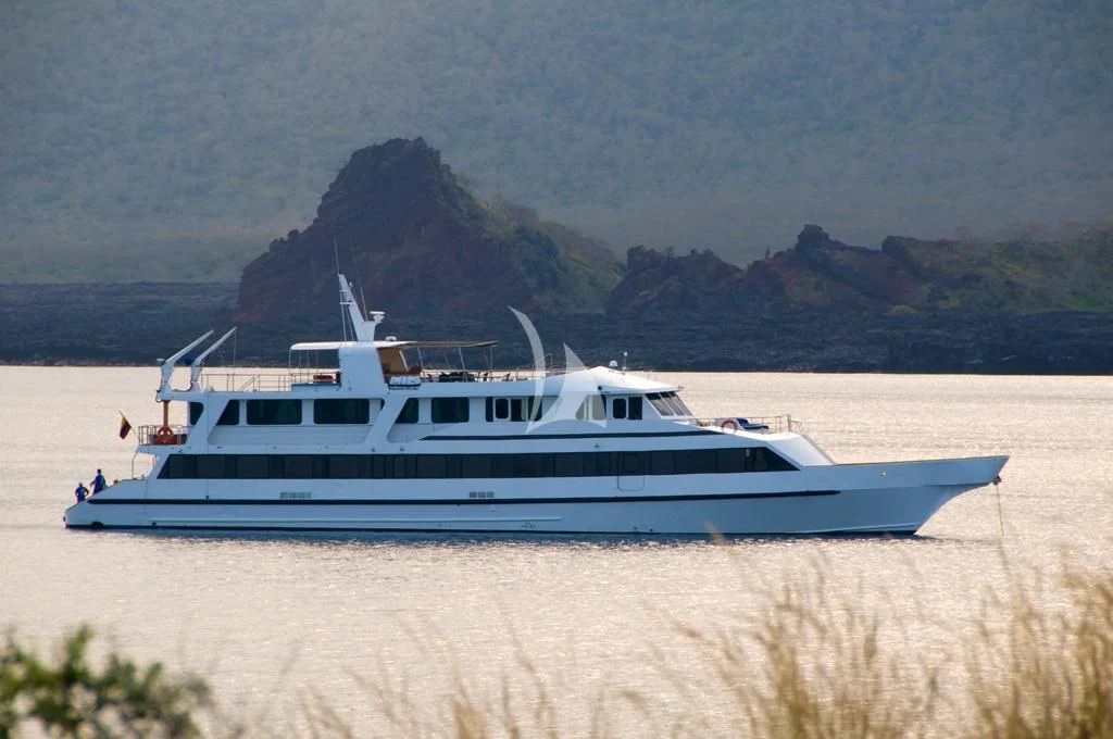 a boat on a beach aboard INTEGRITY Yacht for Sale