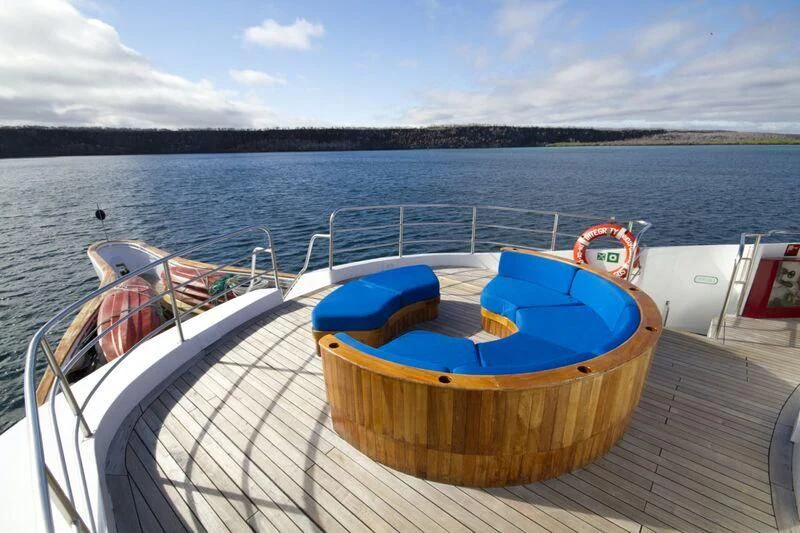 a boat on a dock aboard INTEGRITY Yacht for Sale