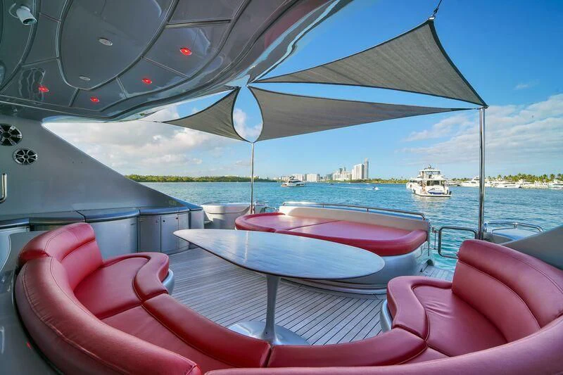a boat on the water aboard GHOST Yacht for Sale