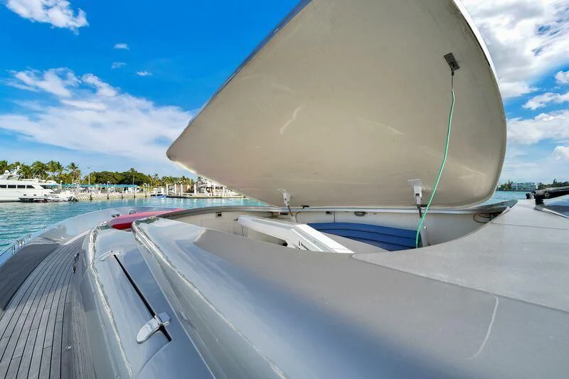 a boat on the water aboard GHOST Yacht for Sale