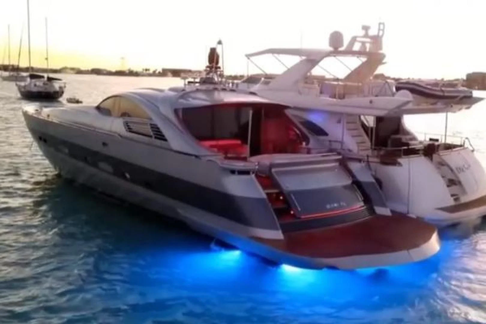 a boat on the water aboard GHOST Yacht for Sale