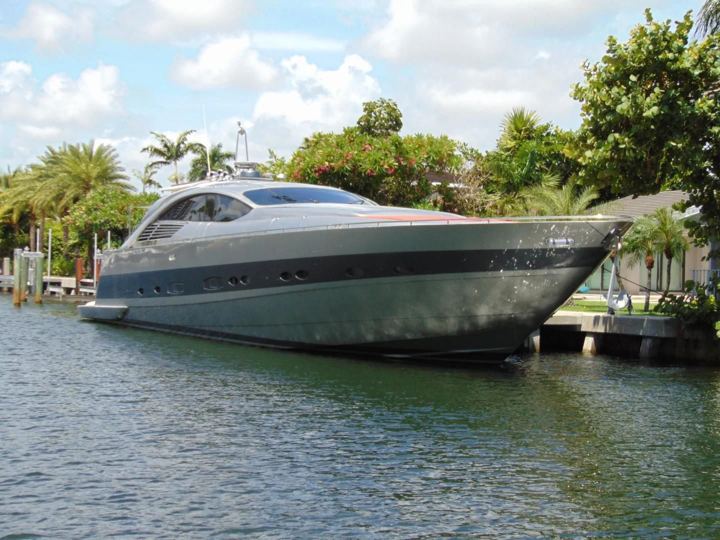 a boat on the water aboard GHOST Yacht for Sale